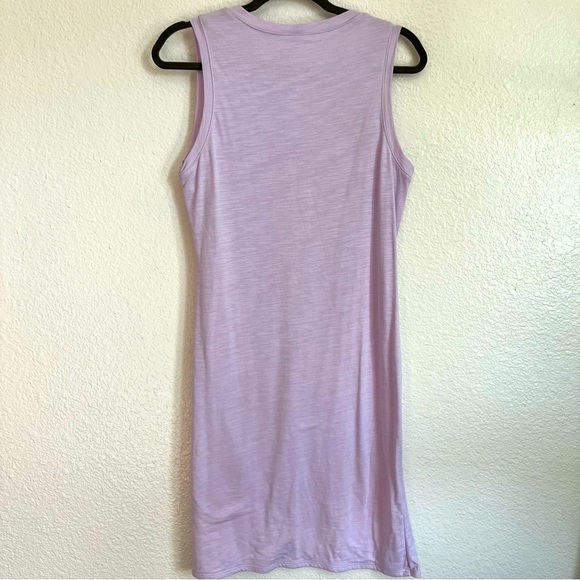 Nine West Lavender T-Shirt Bodyxon Dress NWT Large - Picture 4 of 4